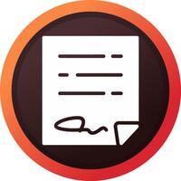 Document Creative Icon Design vector