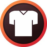 T-Shirt Creative Icon Design vector