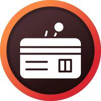 Phishing Credit Card Creative Icon Design vector