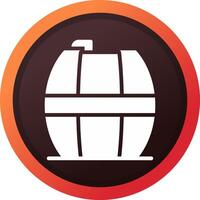 Barrel Creative Icon Design vector