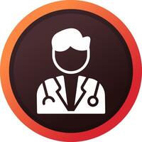 diseño de icono creativo médico vector