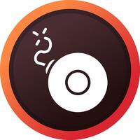 Bomb Creative Icon Design vector