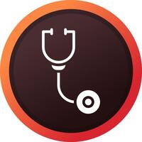 Stethoscope Creative Icon Design vector