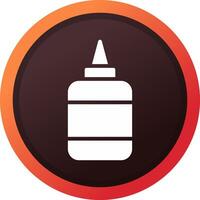 Glue Creative Icon Design vector