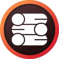 Pipes Creative Icon Design vector