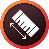 Ruler Creative Icon Design vector