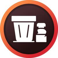 Disposal Creative Icon Design vector