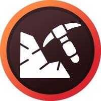 Mining Creative Icon Design vector
