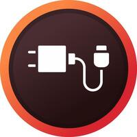 Charging Creative Icon Design vector