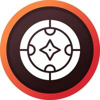 Compass Creative Icon Design vector