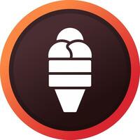 Ice Cream Creative Icon Design vector