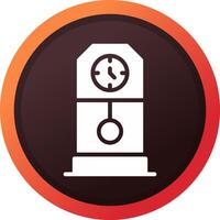 Clock Creative Icon Design vector