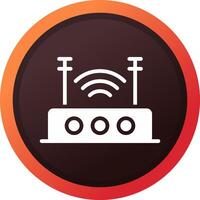 Wifi Creative Icon Design vector