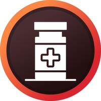 Pills Creative Icon Design vector