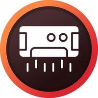 Air Conditioning Creative Icon Design vector