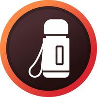 Thermos Creative Icon Design vector