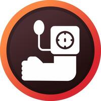 Blood Pressure Creative Icon Design vector
