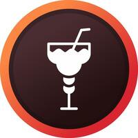 Cocktail Creative Icon Design vector