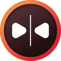 Reflect Creative Icon Design vector
