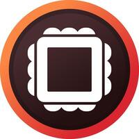Magic Mirror Creative Icon Design vector