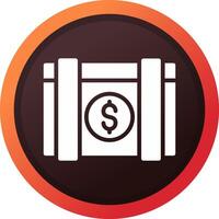 Salary Creative Icon Design vector