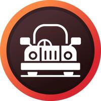 Wedding Car Creative Icon Design vector