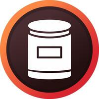 Dustbin Creative Icon Design vector