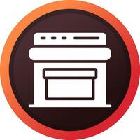 Oven Creative Icon Design vector
