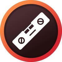 Spirit Level Creative Icon Design vector