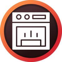 Stove Creative Icon Design vector