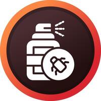 Spray Bottle Creative Icon Design vector