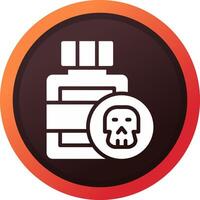 Poison Creative Icon Design vector