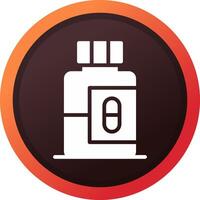 Pills Creative Icon Design vector