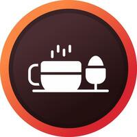 Breakfast Creative Icon Design vector