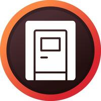 Room Door Creative Icon Design vector