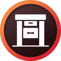 End Table Creative Icon Design vector