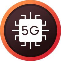 diseño de icono creativo 5g vector