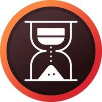 Hourglass Creative Icon Design vector