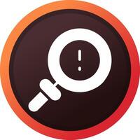 Investigation Creative Icon Design vector