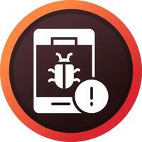 Bug Creative Icon Design vector