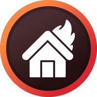 Fire Creative Icon Design vector