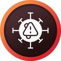Virus Creative Icon Design vector