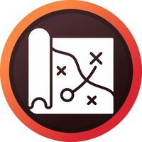 Map Creative Icon Design vector