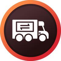 Supply Chain Creative Icon Design vector