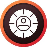 Targeting Creative Icon Design vector