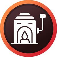 Furnace Creative Icon Design vector