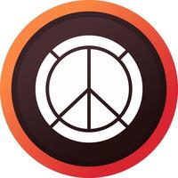 Peace Creative Icon Design vector