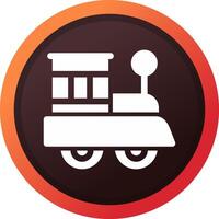 diseño de icono creativo de tren vector