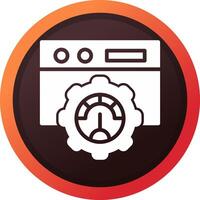 Search Engine Optimization Creative Icon Design vector