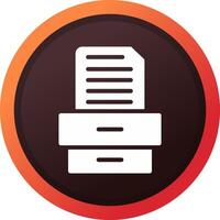 Project Inbox Creative Icon Design vector